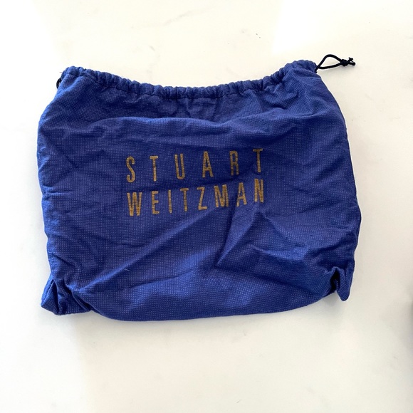 STUART WEITZMAN•taupe evening crossbody bag EUC - Picture 9 of 10